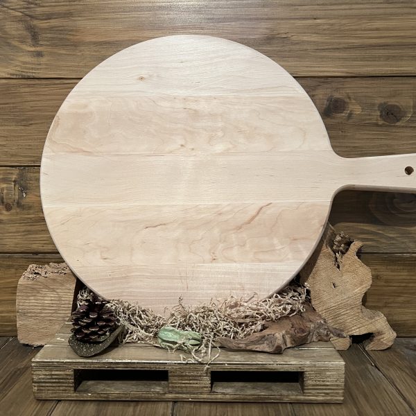 Tagliere Polenta in Legno Diametro 34cm